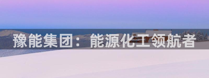 球盟会官方登录平台入口：豫能集团：能源化工领航者