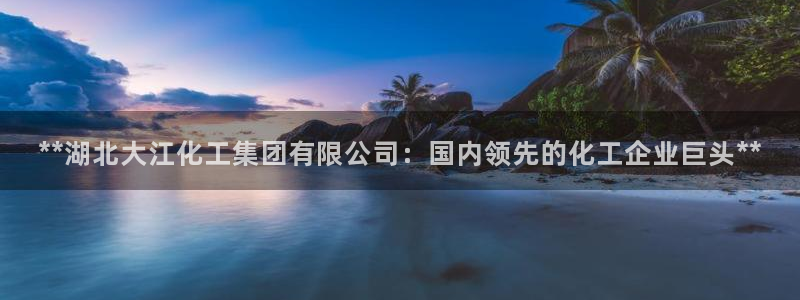 球盟会app最新地址在哪看：**湖北大江化工集团有限公司：国