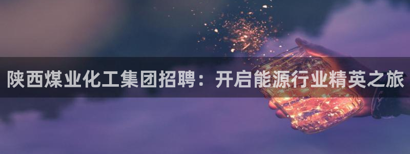 球盟会黑款吗还是白款：陕西煤业化工集团招聘：开启能源行业精英
