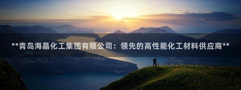 球盟会官网入口：**青岛海晶化工集团有限公司：领先的高性能化