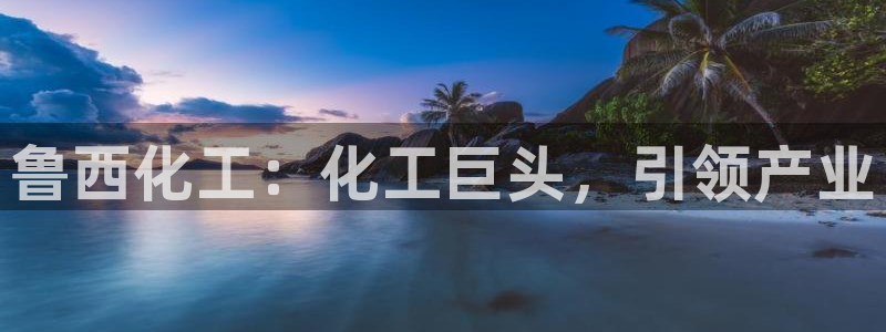 球盟会app最新地址下载：鲁西化工：化工巨头，引领产业