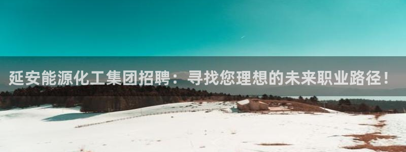 球盟会平台会黑单吗：延安能源化工集团招聘：寻找您理想的未来职