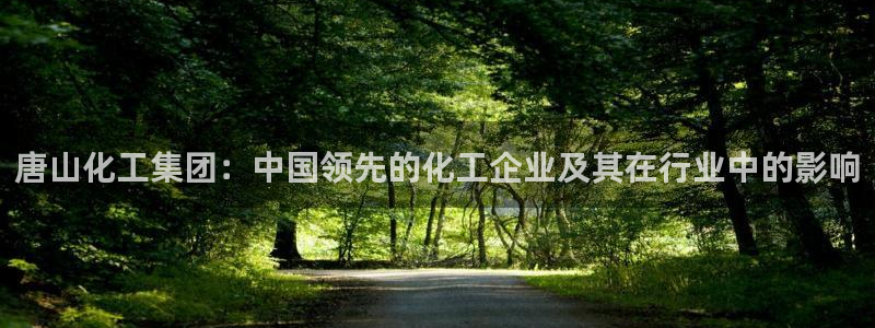 球盟会封号：唐山化工集团：中国领先的化工企业及其在行业中的影