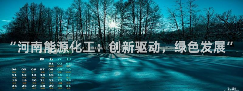 球盟会官方登录平台入口：“河南能源化工：创新驱动，绿色发展”
