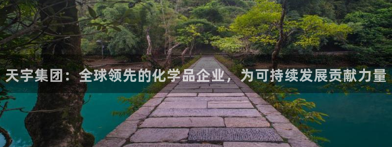 球盟会App：天宇集团：全球领先的化学品企业，为可持续发展贡