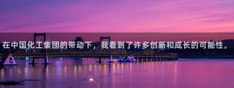 球盟会登陆入口：在中国化工集团的带动下，我看到了许多创新和成