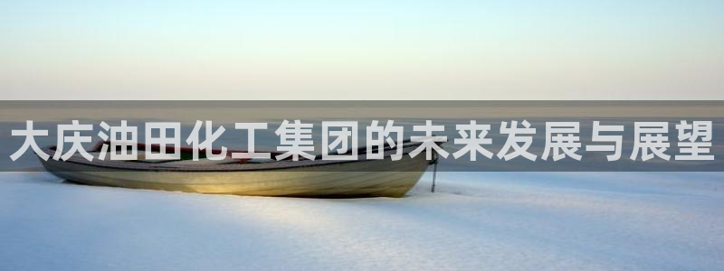 球盟会手机网页版：大庆油田化工集团的未来发展与展望