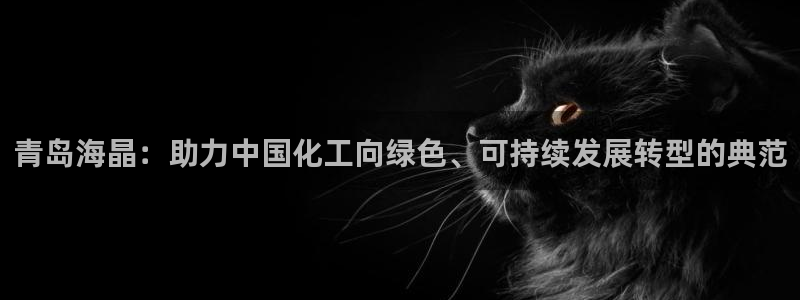 球盟会头号玩家：青岛海晶：助力中国化工向