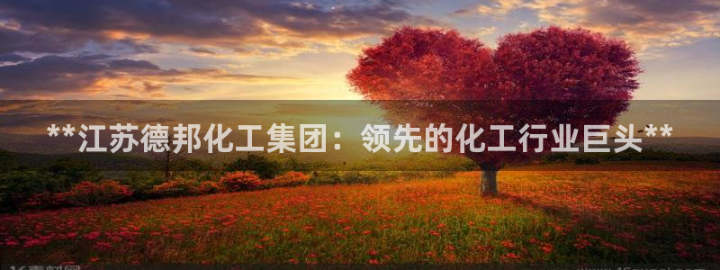 球盟会官方网入口：**江苏德邦化工集团：领先的化工行业巨头*